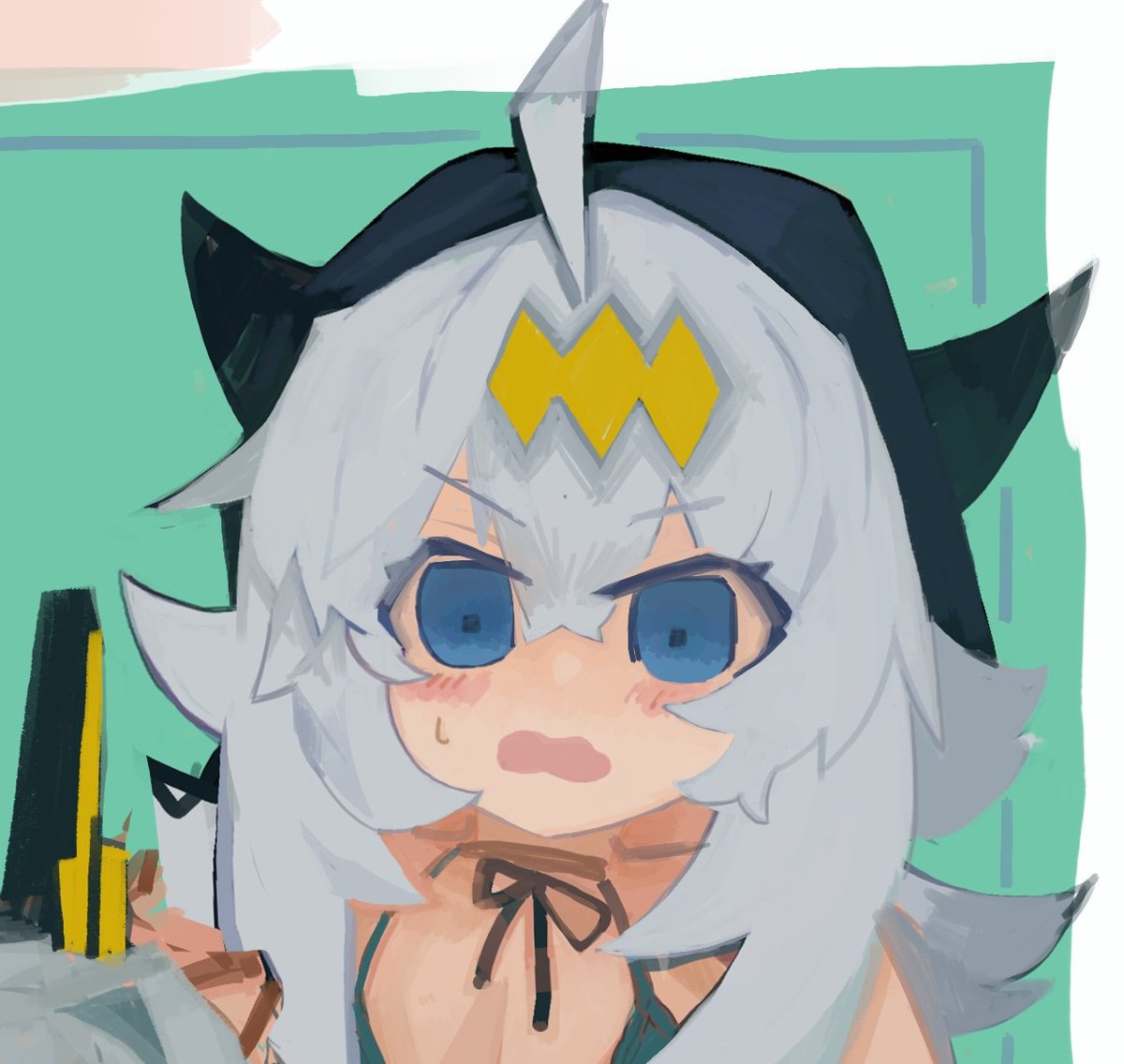 これは熊田の見せられない絵の見せられる部分 