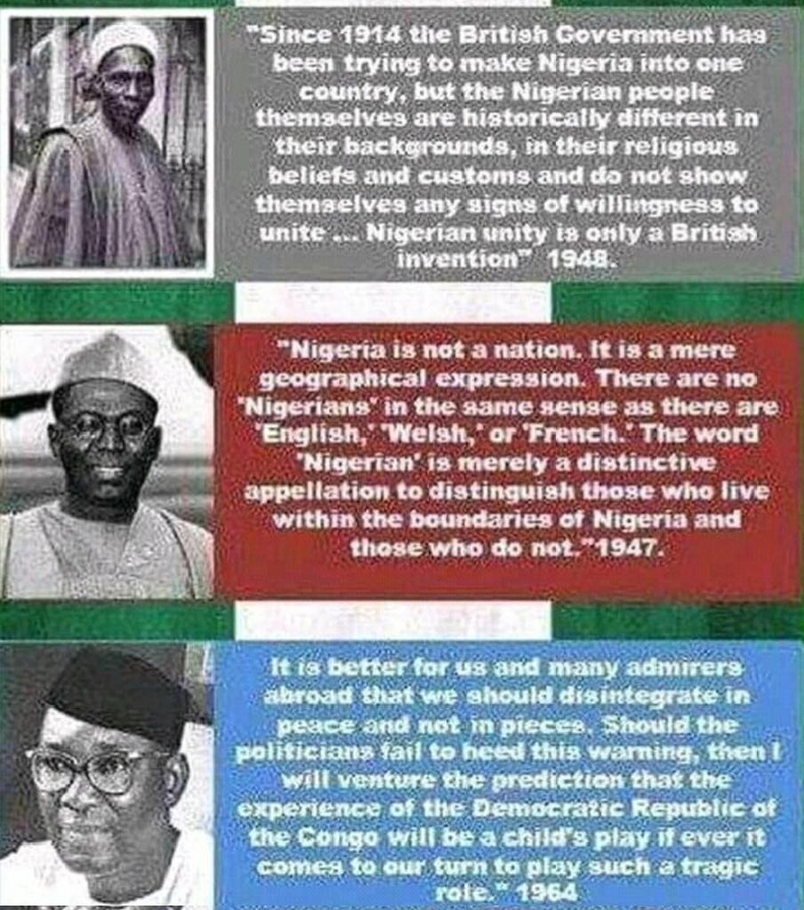 AfunwaUchenna's tweet photo. @Waspapping_ Nigeria remain a fraudulent entity.
Unity beggar stop disgracing your ancestors online. What determine who forms a country with you is value system not color or language, Monarchy, Republican & Feudalism(sharia law) has nothing in common. #ExNigeriaNow #ReferendumNow #FreeMNKNow https://t.co/MlU1Gkn1gt