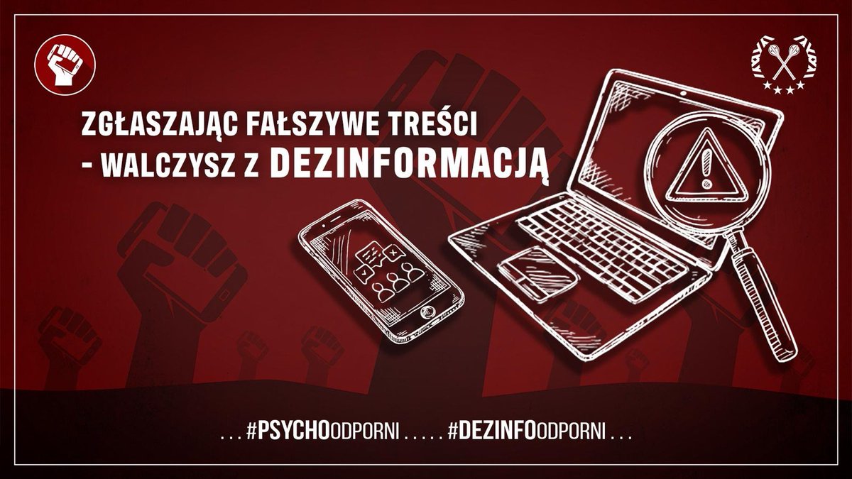 ❗ Jeśli nie zgłaszasz fałszywych treści - algorytmy uznają je za wiarygodne.
A sztuczna inteligencja uczy się na nich swoich odpowiedzi.

Tak właśnie działa współczesna dezinformacja.

Treści nienawistne, manipulacyjne, wprowadzające w błąd i antypolskie rozchodzą się jak wirus