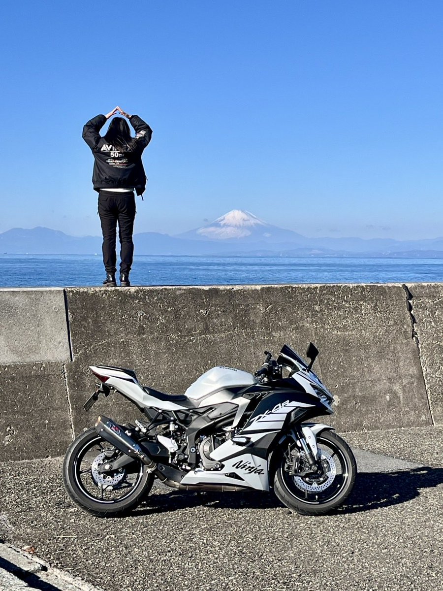 富士山見たから 今週は頑張れるんだぁ☺️ たくさんパワー もらいまし