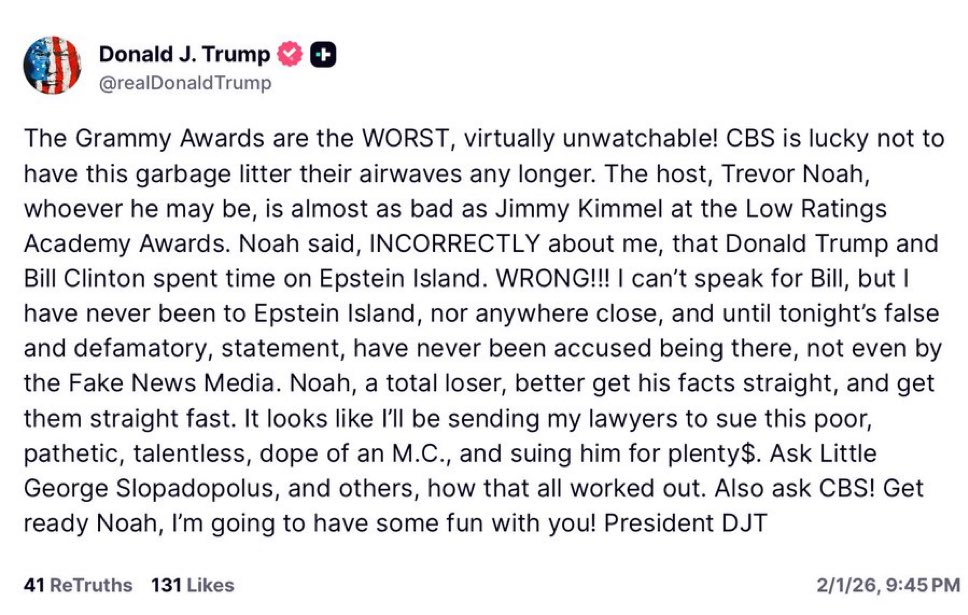 Would be a shame if he's brought down by a different South African