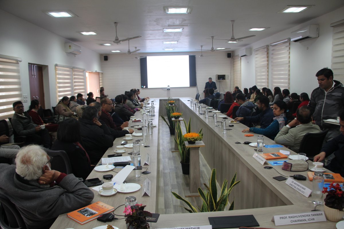 OfficialIGNOU's tweet image. A talk on ‘Unfolding of a Tragedy: The Partition of India-1947'

Prof. Raghuvendra Tanwar, Chairman Indian Council of Historical Research, an acclaimed historian and a recipient of Padmashri award delivered a talk ‘Unfolding of a Tragedy: The Partition of India-1947'.

#IGNOU