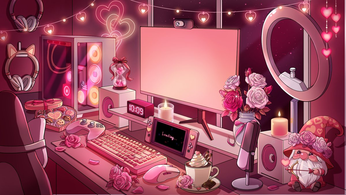 windymotions's tweet photo. Animating rose vase for Valentine overlay 🌹 https://t.co/qMEcIbZQAS