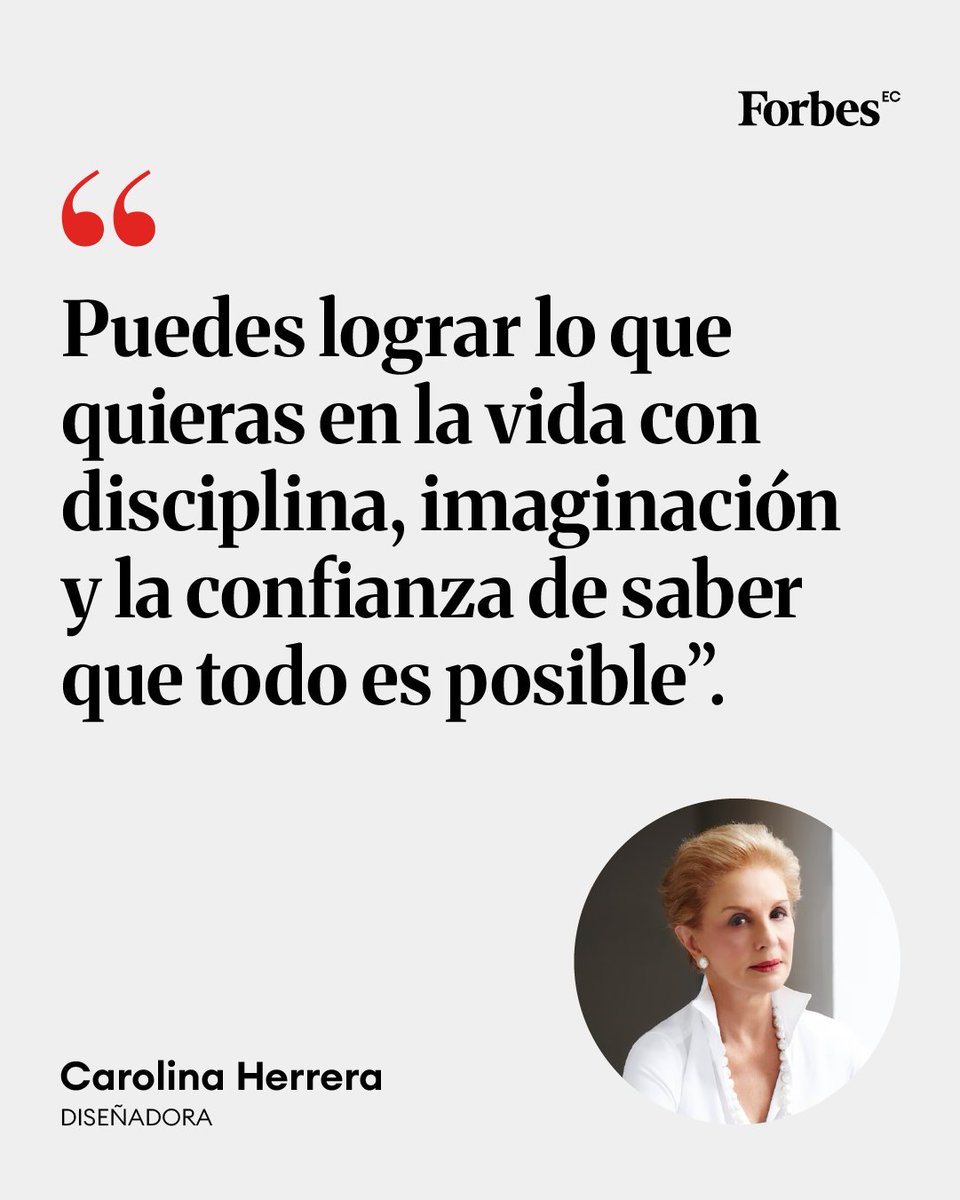 forbesecuador's tweet photo. #FelizLunes l La disciplina abre el camino, la imaginación lo transforma y la confianza lo hace infinito. Todo es posible cuando crees en ti.

#ForbesEcuador #liderazgo #inspiración #motivación https://t.co/3RI64VKRKQ