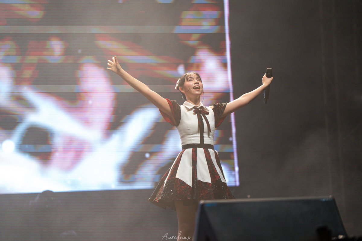 auralume's tweet image. The captivating presence of Abigail.
@Aralie_JKT48 

Swara Semesta 2026, Tulungagung.
010226