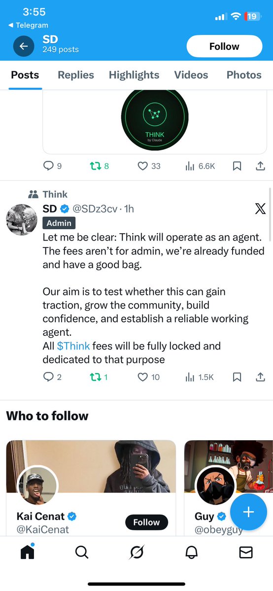 __culture__x's tweet image. $THINK