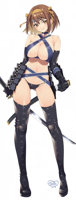skeb サムライ環コスのハルヒ!
