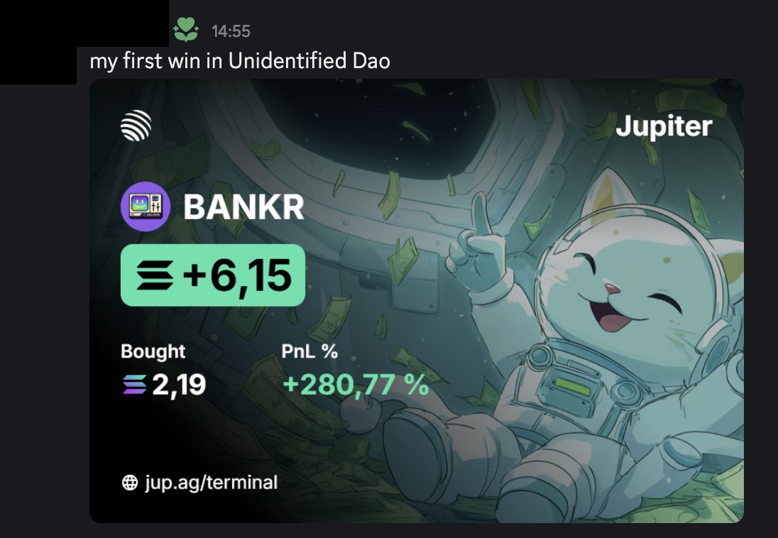 less than 24hrs in the server and a member has already printed. 

no subscription. no fees. just alpha.