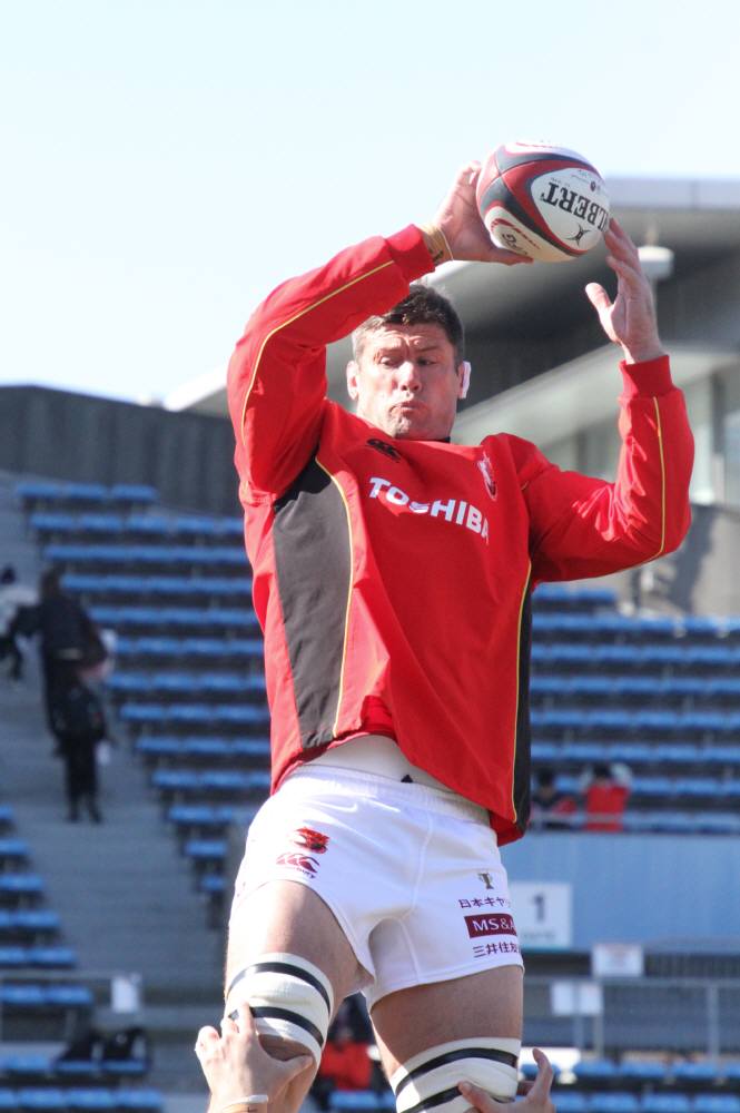 RugbyYoshi's tweet photo. マイケル・ストーバーグ選手です。

#マイケル・ストーバーグ 選手
#MichaelStolberg 
#東芝ブレイブルーパス東京 
#ToshibaBraveLupusTokyo 
#ラグビー https://t.co/FLZ0e2mFG5