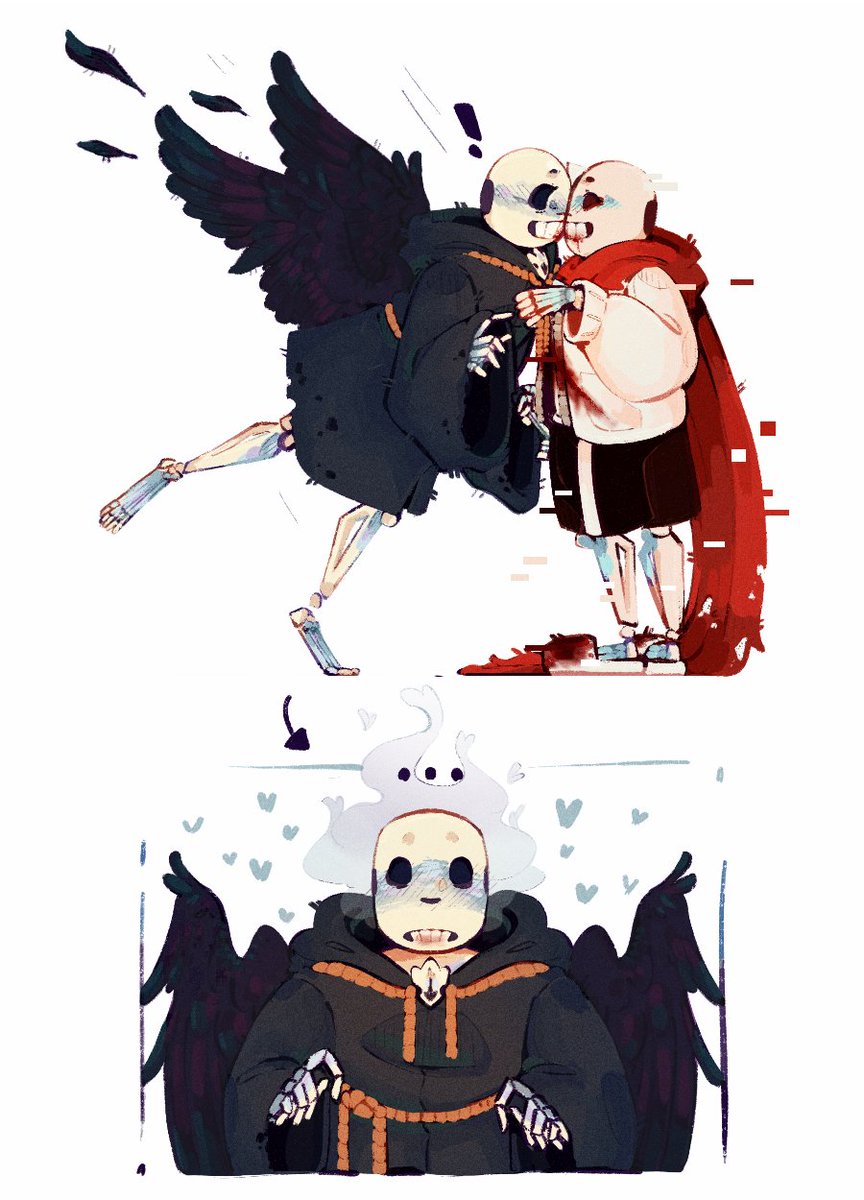 afterdeath drawing that was just an excuse to draw reaper's wings 🫶