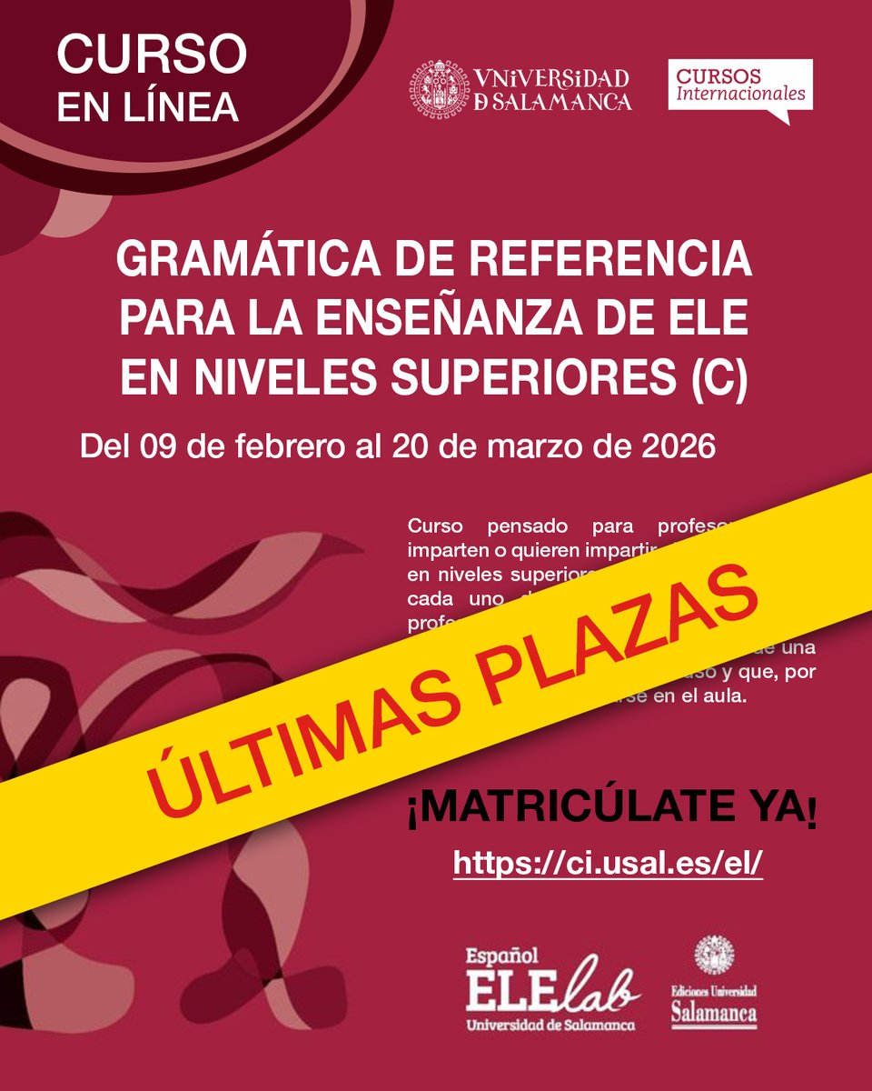 Cursos Internacionales USAL tweet media