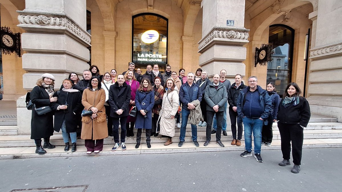 CESIunions's tweet image. CESI took part last week in the EU postal services capacity-building seminar in Paris 🇫🇷 with @UNI_Europa  and @PostEurop 📬Discussions focused on skills and the work environment in the postal sector’s digital transition. #PostalServices #DigitalTransition #Skills #SocialDialogue