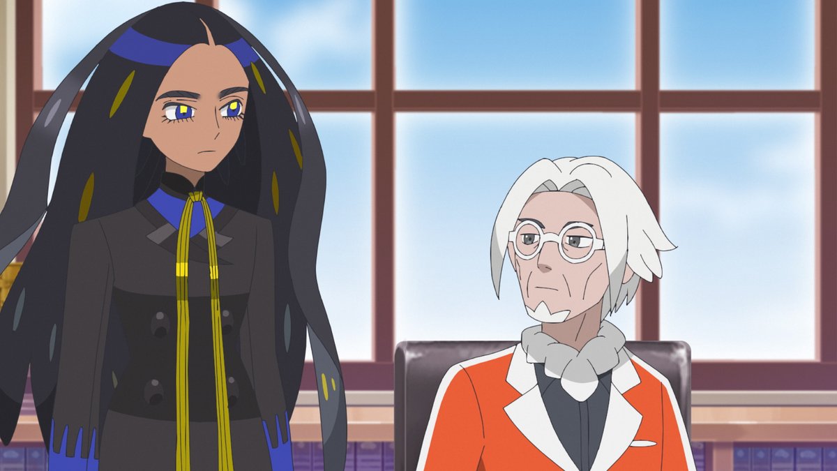 ◥◣#アニポケ 再びオレンジアカデミーへ◢◤ クラベル校長や