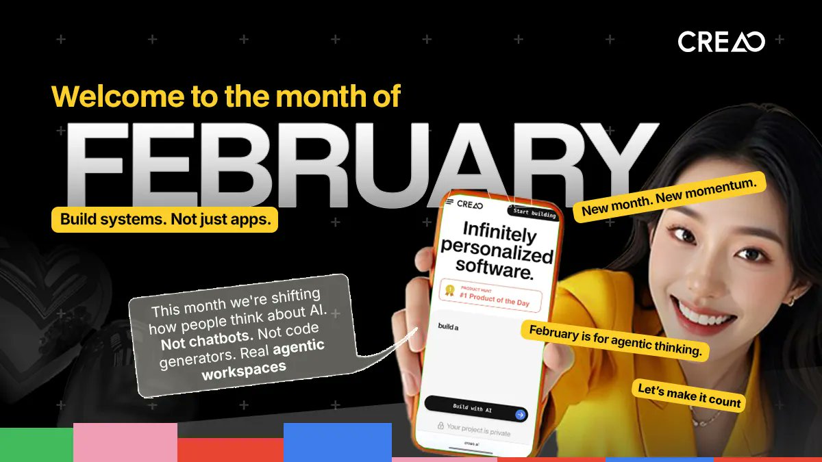 New month, new mindset.
In February, we’re not just building apps.
We’re building systems.

Think in workflows.
Think in workspaces.