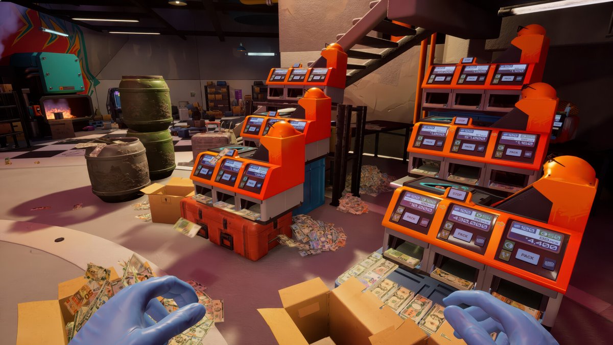 4GamerNews's tweet photo. 汚れたお金を“物理的に”洗う資金洗浄シミュレータ「Cash Cleaner Simulator」，コンシューマ版を2月12日にリリース
https://t.co/CQY7gjoLwt

クライアントからの報酬で設備を強化しつつ，ラボに隠された秘密を探ろう https://t.co/VbG9u3sWlf