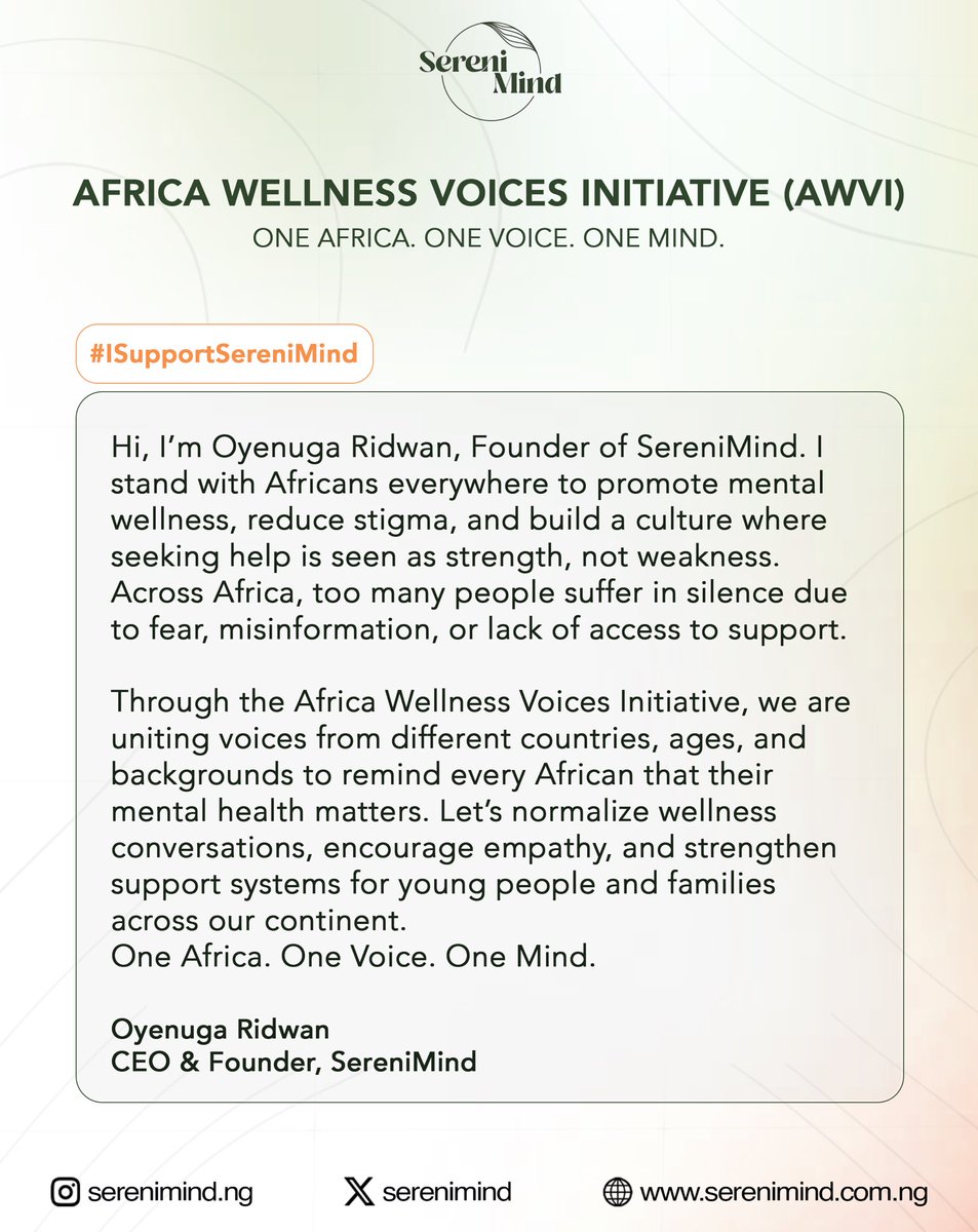 SereniMind tweet media