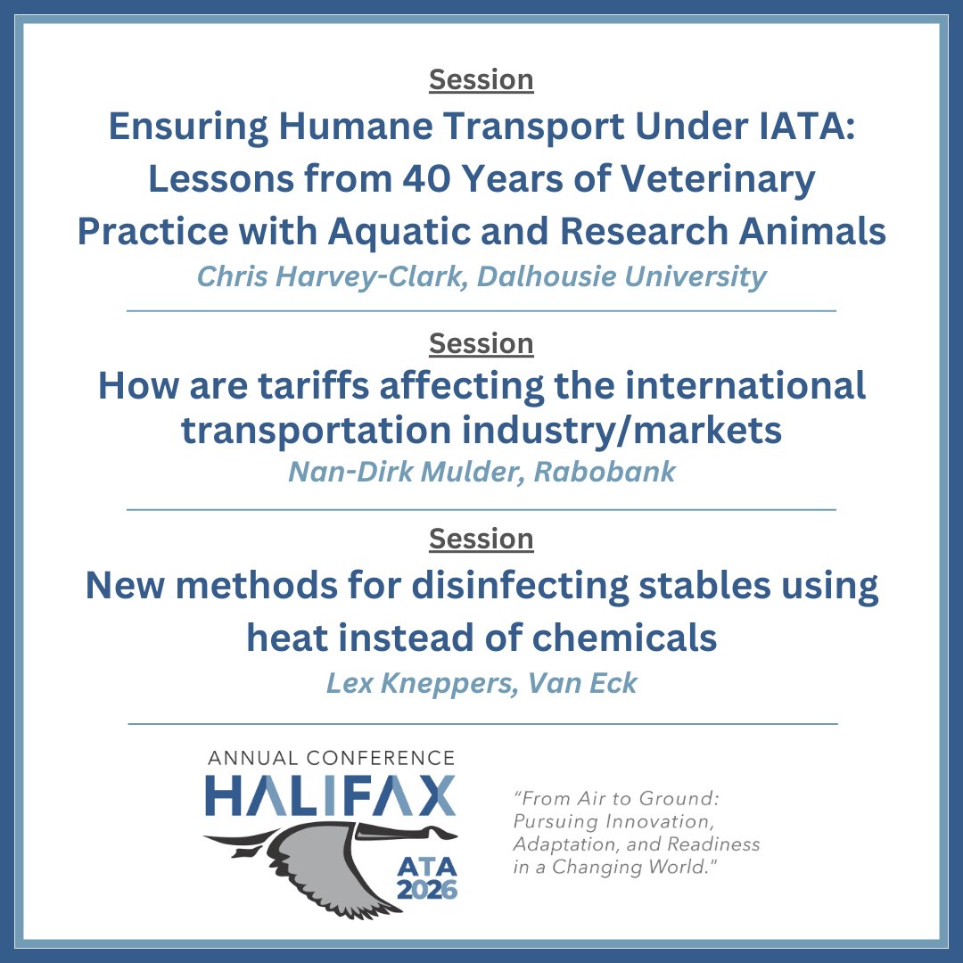 ATA is heading to Halifax, Nova Scotia, May 10-13, for the 2026 Annual Conference!

Check out some of the amazing topics and speakers that will be presenting!

Save your seat! bit.ly/ATA2026Reg

#ATA2026 #Halifax