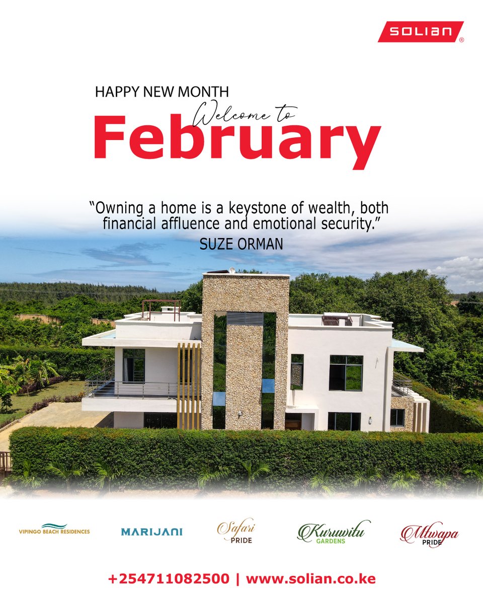 SolianKenya's tweet photo. February is here and we’re already moving. 
To our Solian investors: your growth is our priority. Success is a team sport, and we’re winning because you’re with us. Happy New Month!

#Solian #PortfolioGrowth #February2026 https://t.co/6VCLpzKPkV