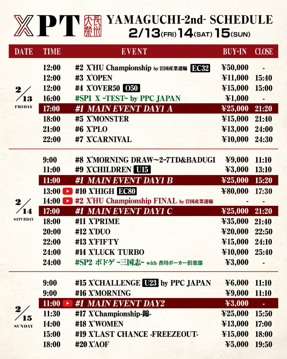 XPT YAMAGUCHI official (@xpt_Yamaguchi) / Posts / X