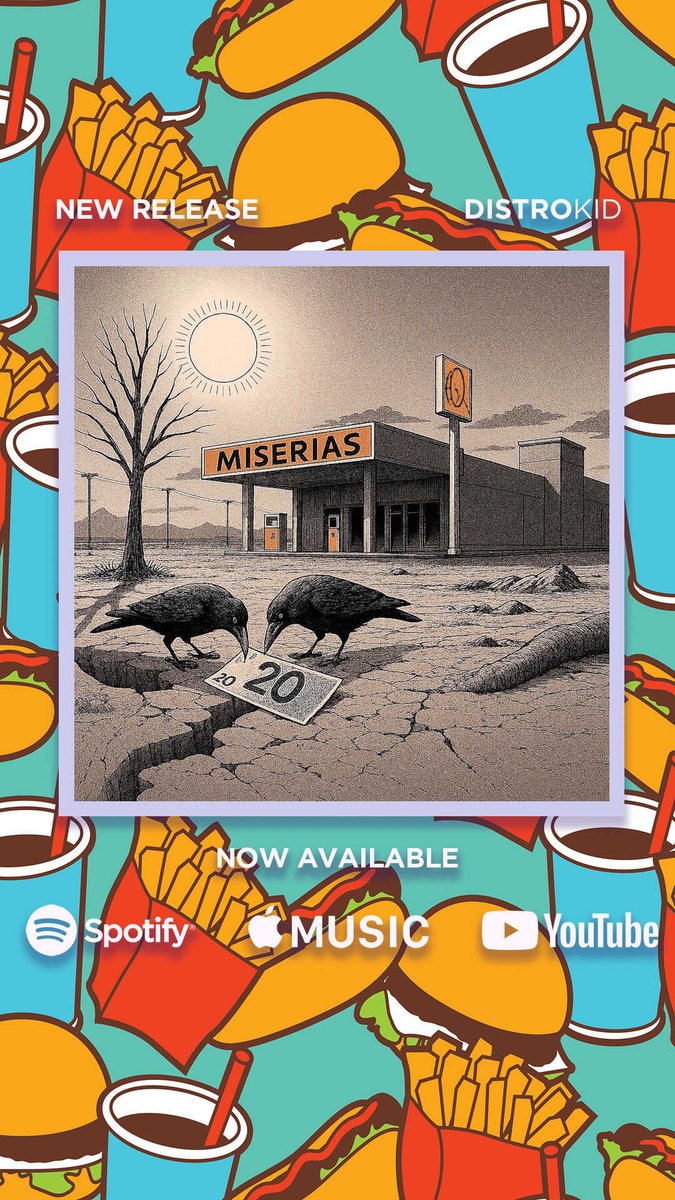 🎸 distrokid.com/hyperfollow/qu…
#Rock #Miserias #Spotify #AppleMusic #YouTube