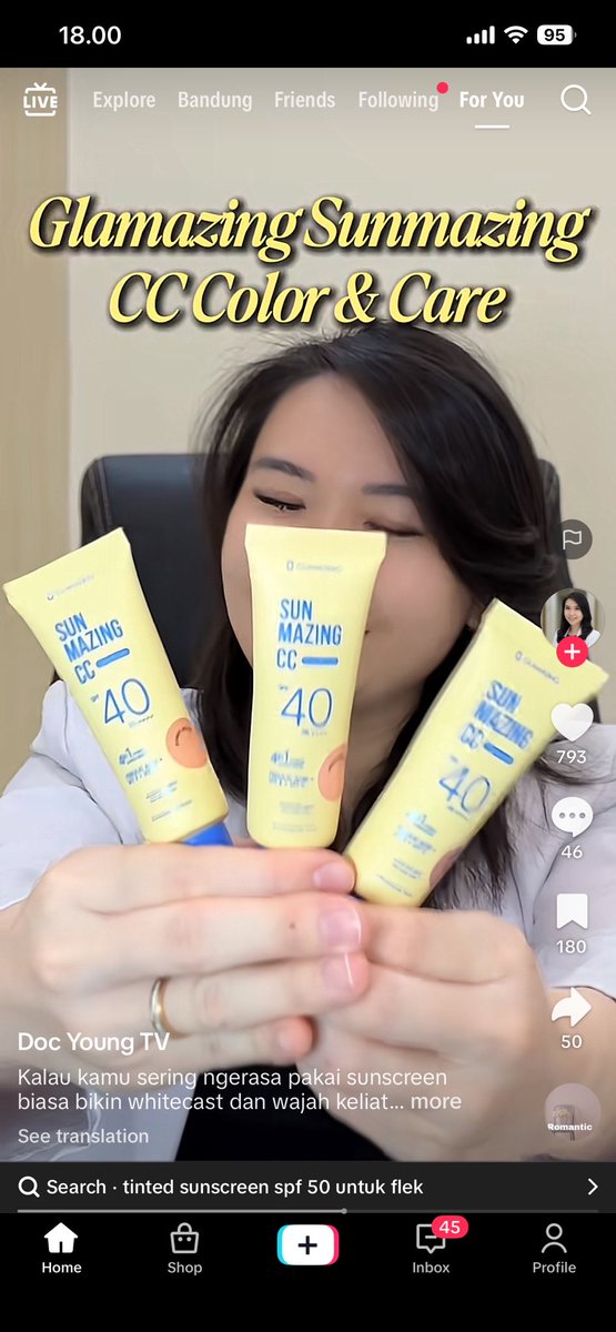 snowputr's tweet photo. Setelah nonton VT nya dr. Cecil fix sekarang aku team skin tint 😭✨
Praktis, nggak ribet layering, muka keliatan lebih rata tapi tetep ringan. Buat aktivitas harian tuh enak banget, berasa pake skincare aja. https://t.co/A7e3nQX4BG