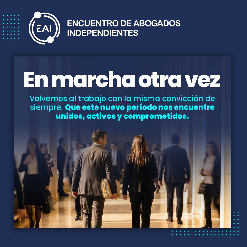 Encuentro de Abogados Independientes (@encuentroeai) on Twitter photo 