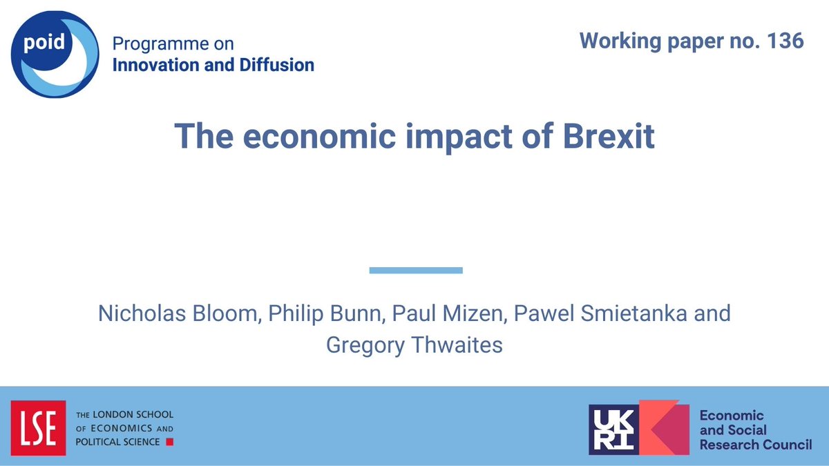 Programme on Innovation and Diffusion tweet media