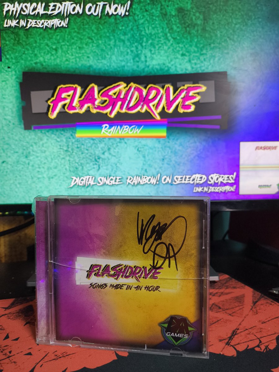 LoxyyWasTaken's tweet image. Happy 6 year anniversary to #FlashDrive !!!
🖤💜❤️💛💚🩵🤍
#DAGames