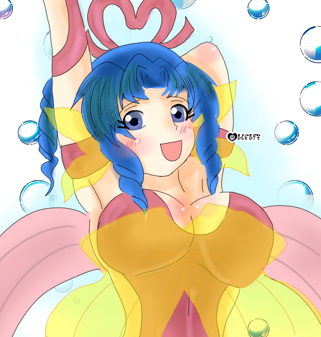 イラストリメイク142
モンスターファーム4のオトヒメ🐟️💕
2021年3月23日にしぶに投稿したイラストから描き直し。
#モンスターファーム
#モンスターファーム4