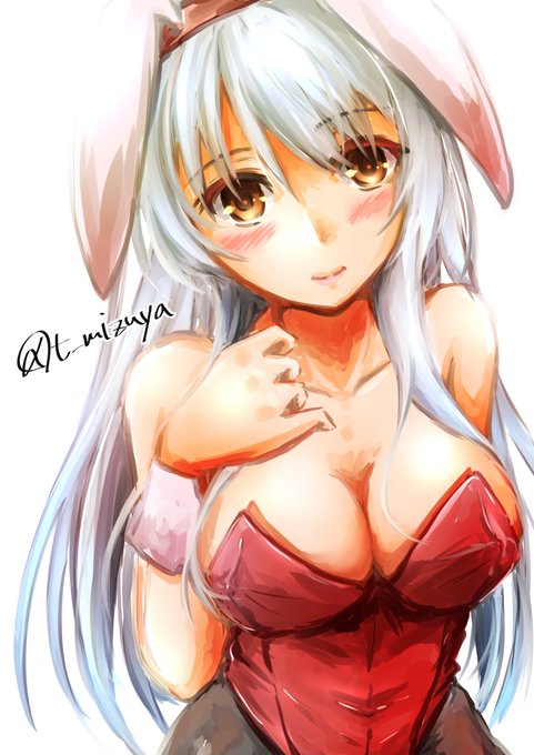 #魅力のある赤を見せてください見た人全員強制 赤バニー翔鶴さん