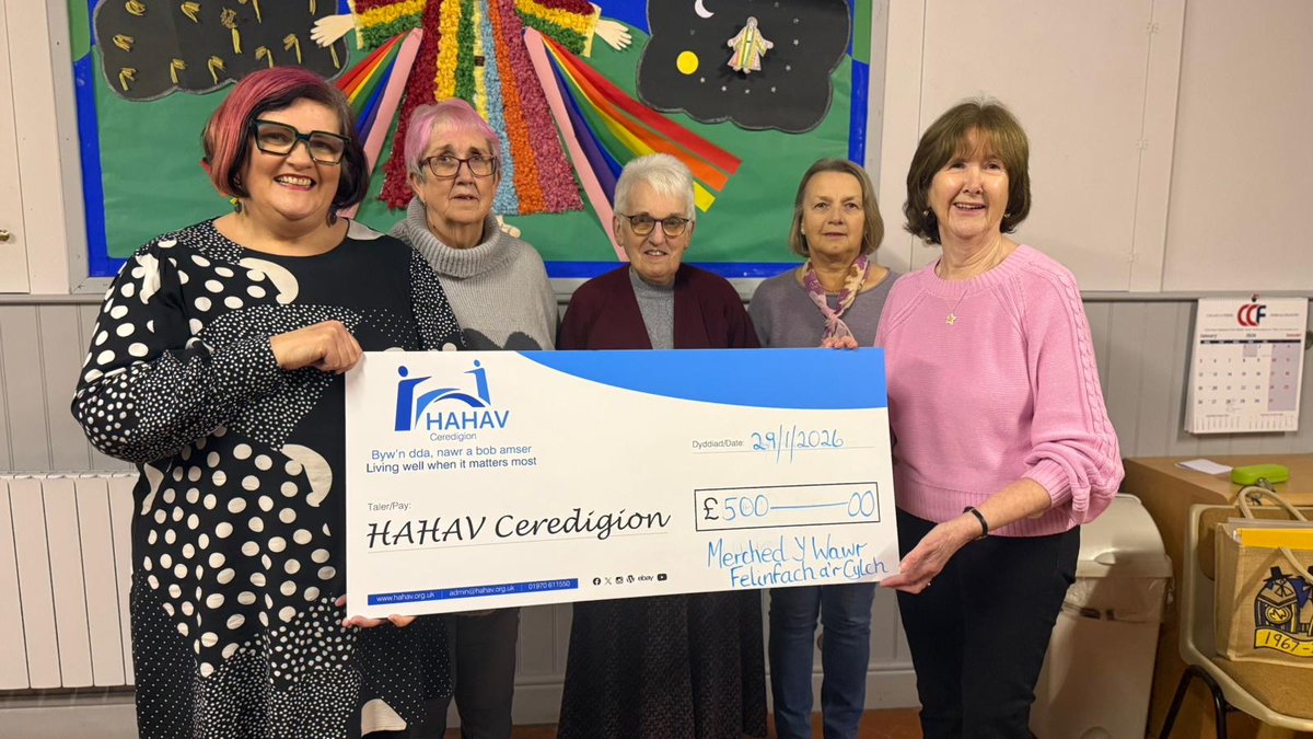 HAHAV Hospice at Home Ceredigion tweet media