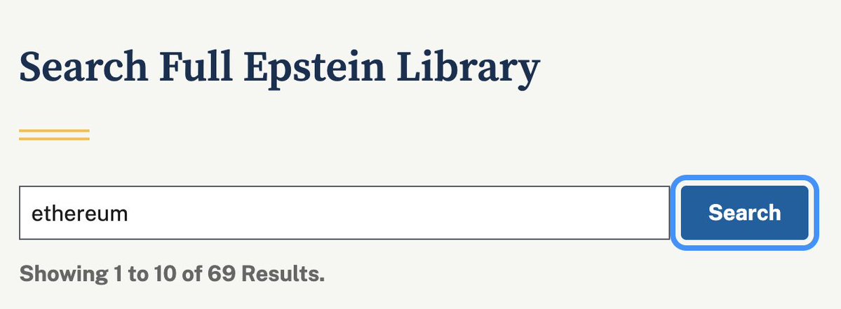 coinfolks's tweet image. Oke jadi di Epstein File, ada...

1,534 Docs yang ngebahas $BTC.
24 Docs yang ngebahas Satoshi.
17 Docs yang ngebahas $XRP.
69 Docs yang ngebahas $ETH.
Ada juga yang ngebahas Zcash. 

Intinya mah... ada yang mau ngerangkumin? wkwk