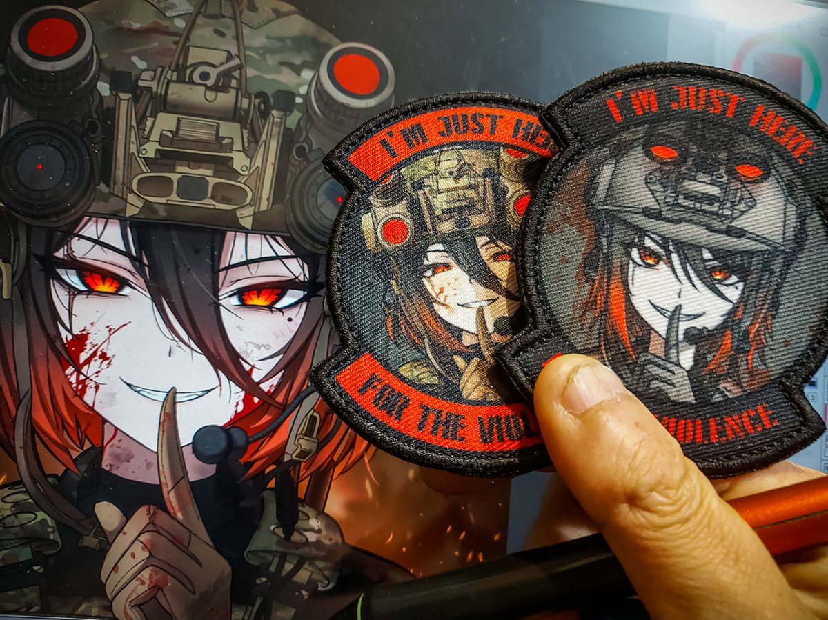 I’m currently working on the third generation of the patch that started my brand.

Honestly, it probably should’ve been Gen 2, not Gen 3 this fast lol. I had to redraw the original design after some bootleg versions of the first patch showed up, so Gen 2 happened earlier than