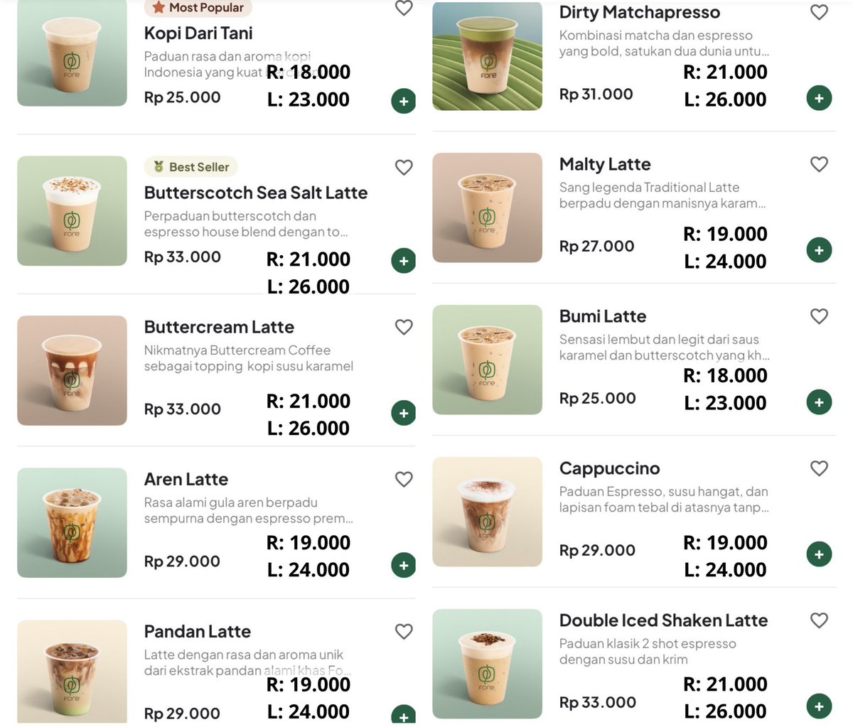 historfa's tweet photo. OPEN order per FORE an ya gusy 🫰🏻⭐️
- avail all outlet fore
- harga pl sudah termasuk fee ‼️

menu yang tidak tercantum di pricelist, bisa ditanyakan langsung melalui: 
https://t.co/J69schzoMD fastresp wa https://t.co/0YbmjY34kS
