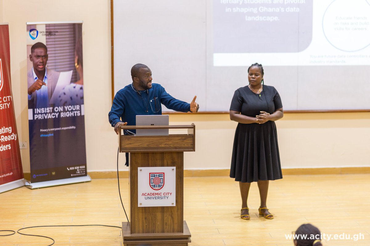 Academic City University tweet media