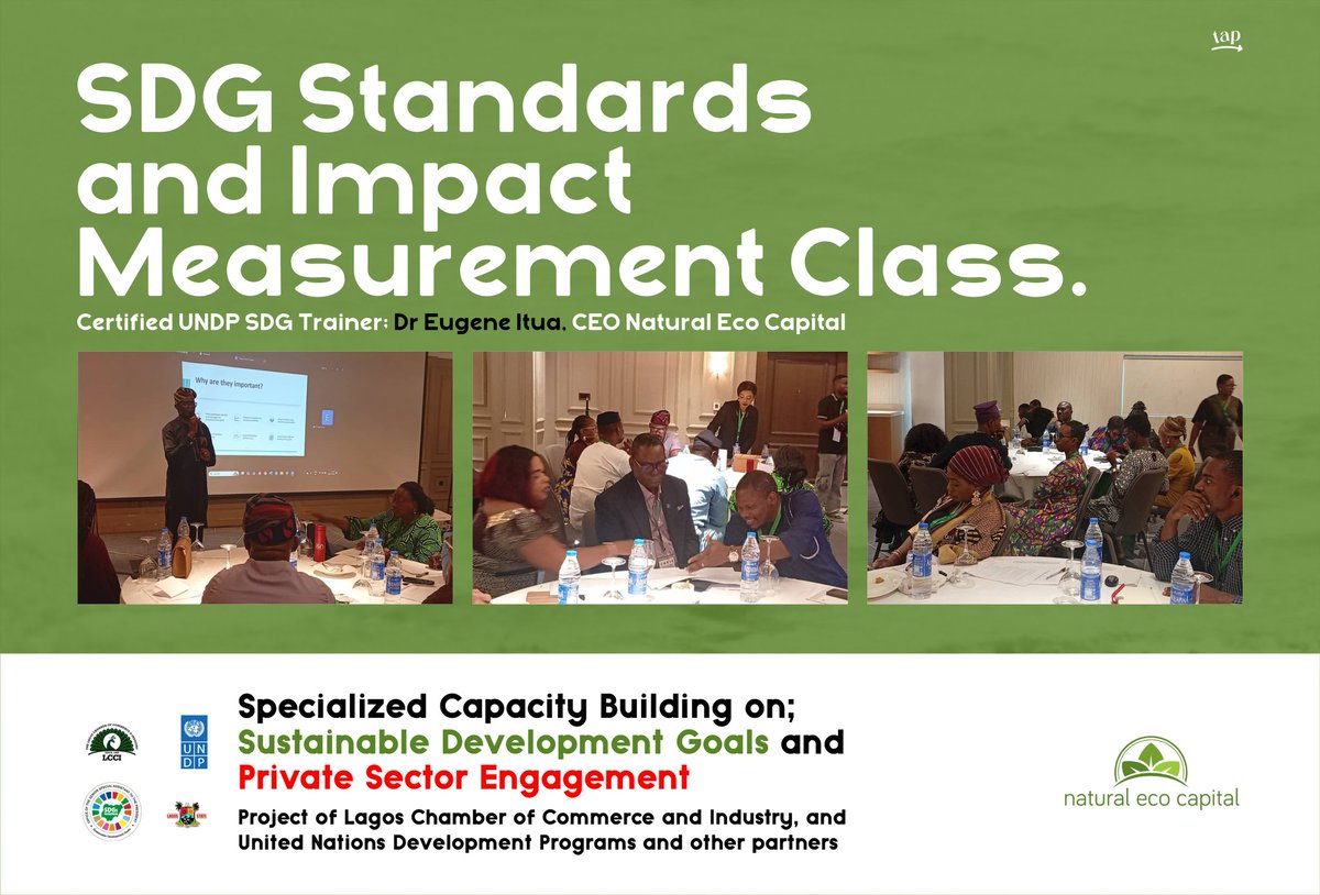 naturalecocap's tweet photo. Last year, we trained private sector leaders on SDG Impact Measurement and reporting.
Our next course focuses on helping organizations cut emissions and transition to low-carbon operations.
📌 Low Carbon Emission Transition, Feb 10
 🔗Register here: https://t.co/JMoLS3VPDh

#SDG https://t.co/WwSMuqpFIY