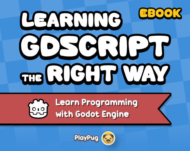 playpugdev's tweet photo. The Godot GDScript programming book we're working on is in Early Access!
It's for people who want to get out of tutorial hell and understand what they're coding.
Preorders are open, and early supporters get all updates for free.
Link in bio ๐พ
#gamedev #indiedev #godotengine https://t.co/5Wd8Ox7hAn