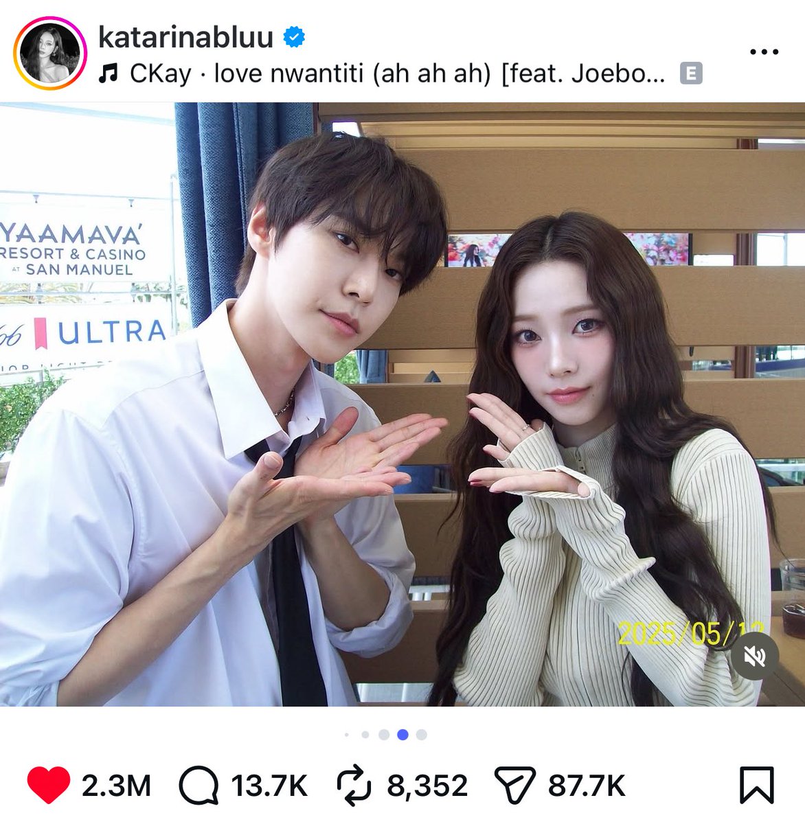 ไอดอลชายตึกชมคนเดวที่ได้ลงไอจีพี่น่า ตอนนั้นนึกว่าจะมีงานอะไรด้วยกันหรือเปล่า ฟีทเพลงงิ้ แต่คือไม่มี ถ่ายด้วยเฉย ๆ เริ่ดมั้ย โดยอง สสตึกชม 555555555555555