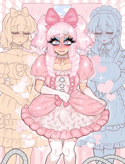 女装させられ男のツインテール大好き! 