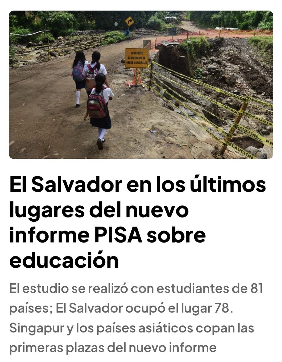 Imagínate alabar este sistema educativo