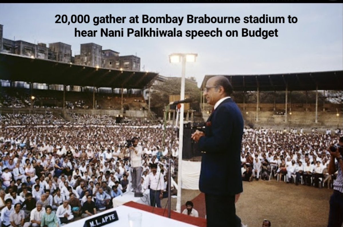 MonishR's tweet image. Trivialising A National Budget into a movie poster. Nani Palkhiwala must be squirming, wherever he is.