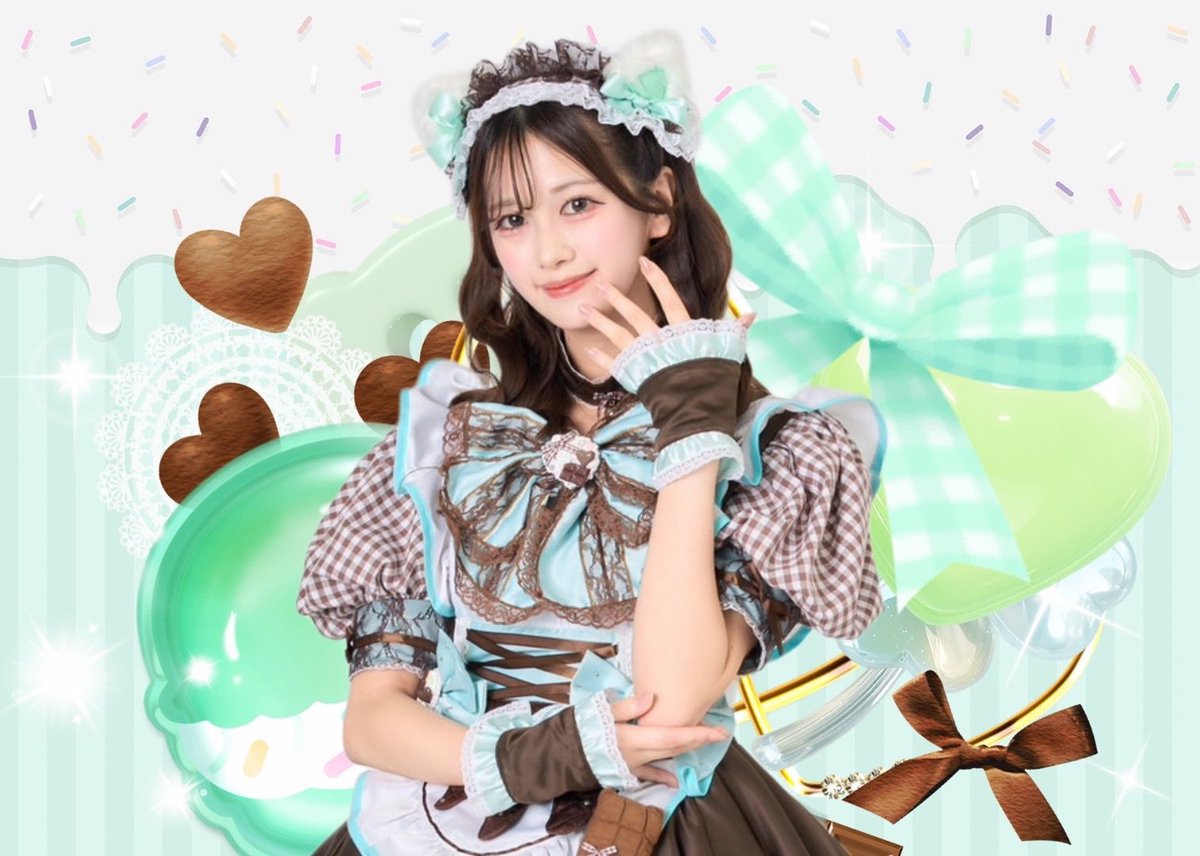 🍰新人ぱてぃしえーる紹介🍰 名前：りい 特技：お昼寝 好きなお菓子