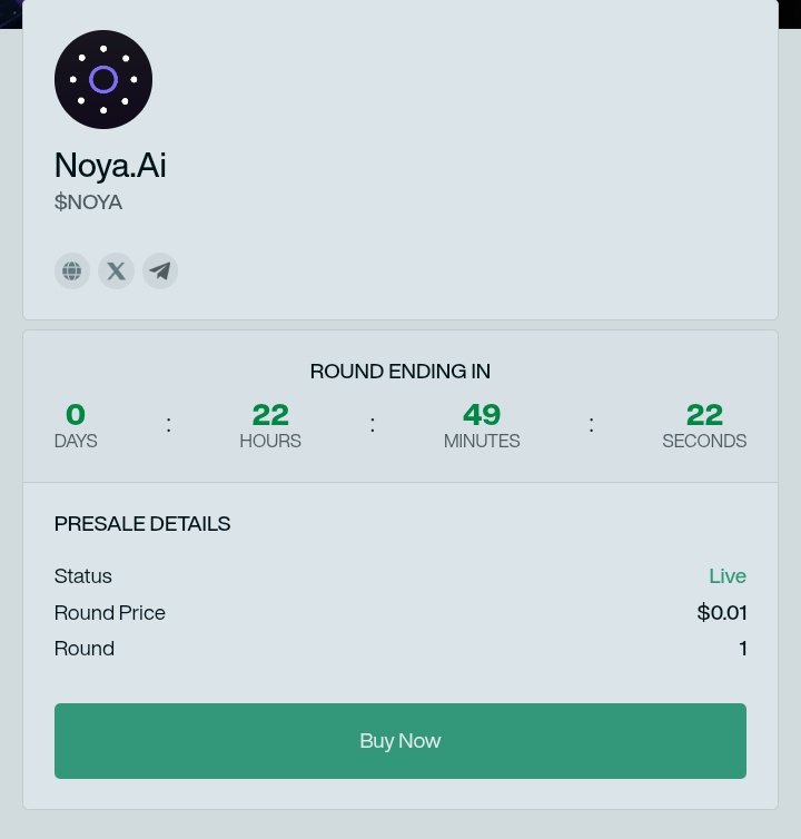 I noticed something about some persons who are thinking that their $50, $100 or $200 won't get anything profitable for them from the ongoing NOYA sale.

With a predicted 100M FDV on TGE, let's check:

If you invest $50:
  ➠ You'll get 5000 $NOYA
  ➠ Total value on TGE will be
