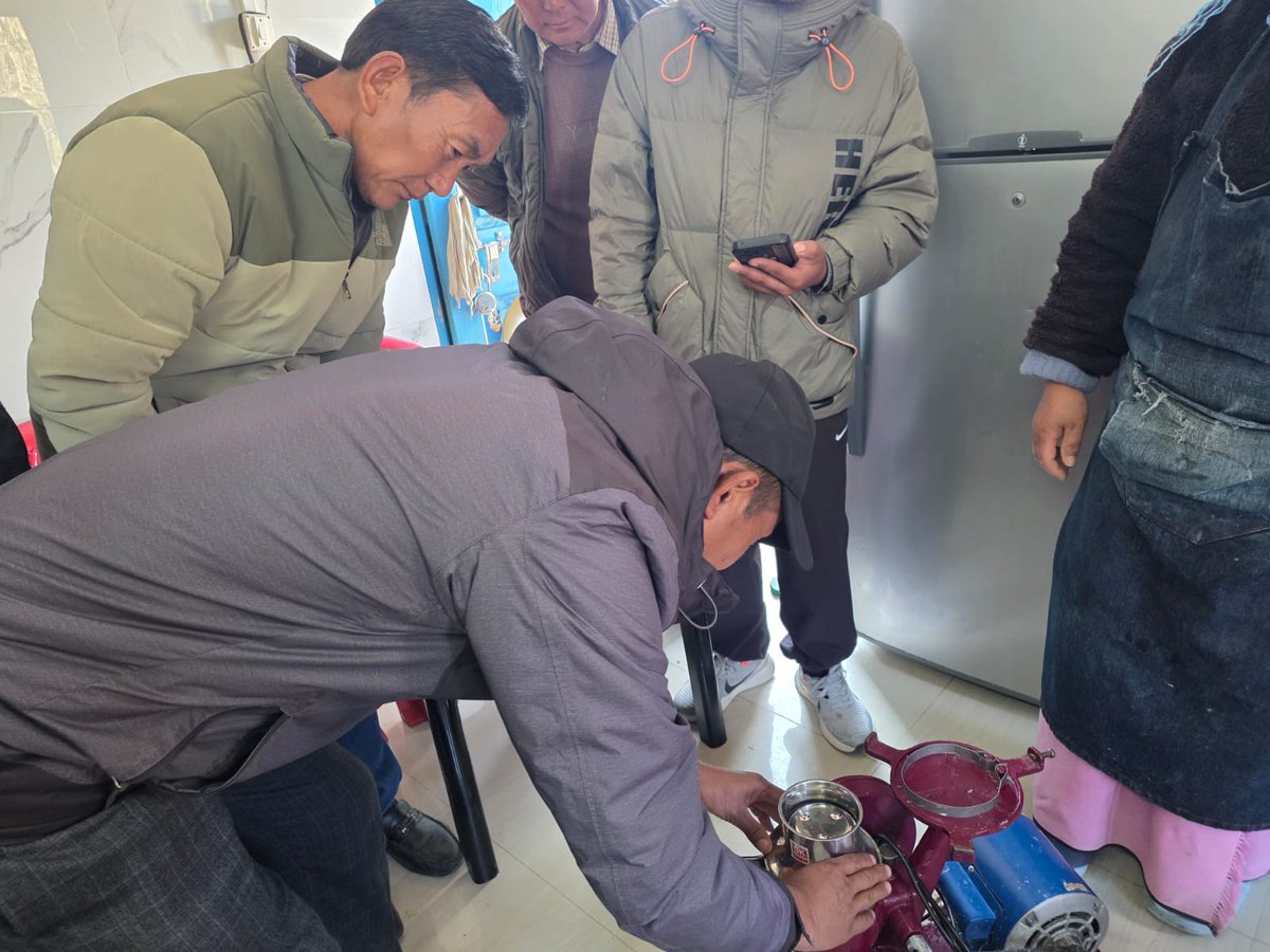 Empowering Brokpas through Skill Development 

Following the successful completion of the first training batch involving Brokpas from Mago, Thingbu, Mokto, and Jang, the second batch of 10 Brokpas from Kyidphel area is now undergoing Training-cum-Hands-on Practices on Value