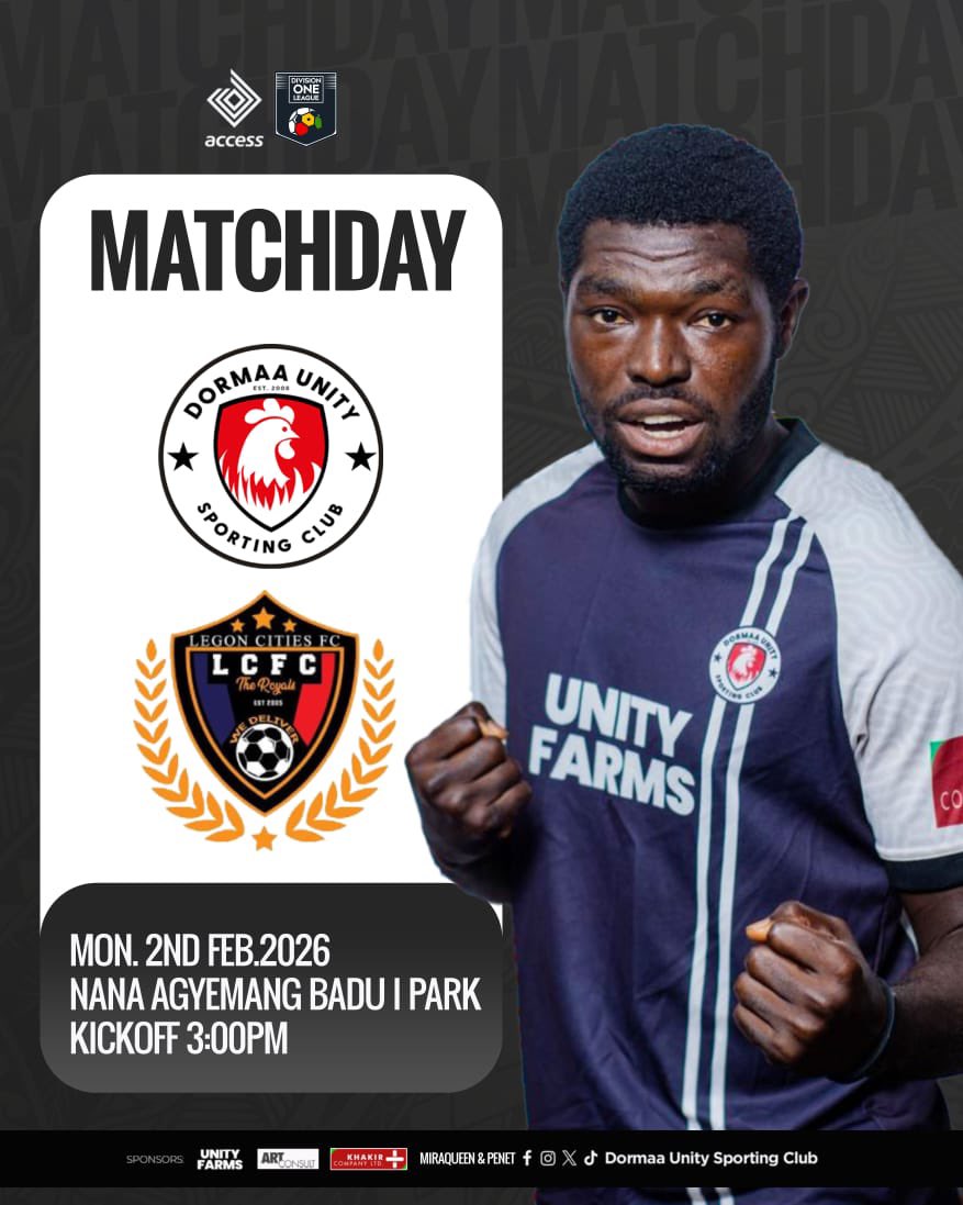 Dormaa_UnitySC's tweet image. Its Match Day