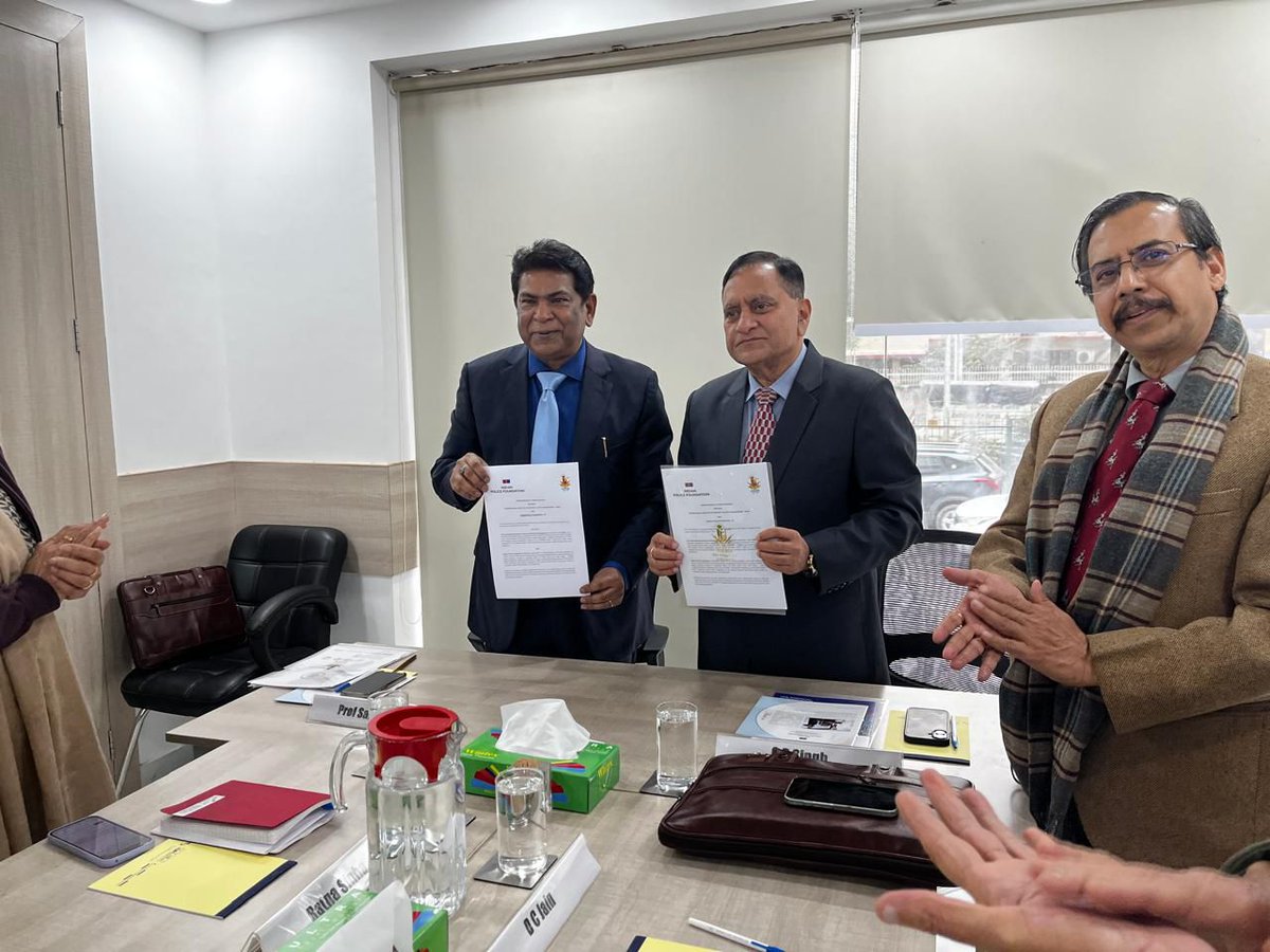 Indian Police Foundation tweet media