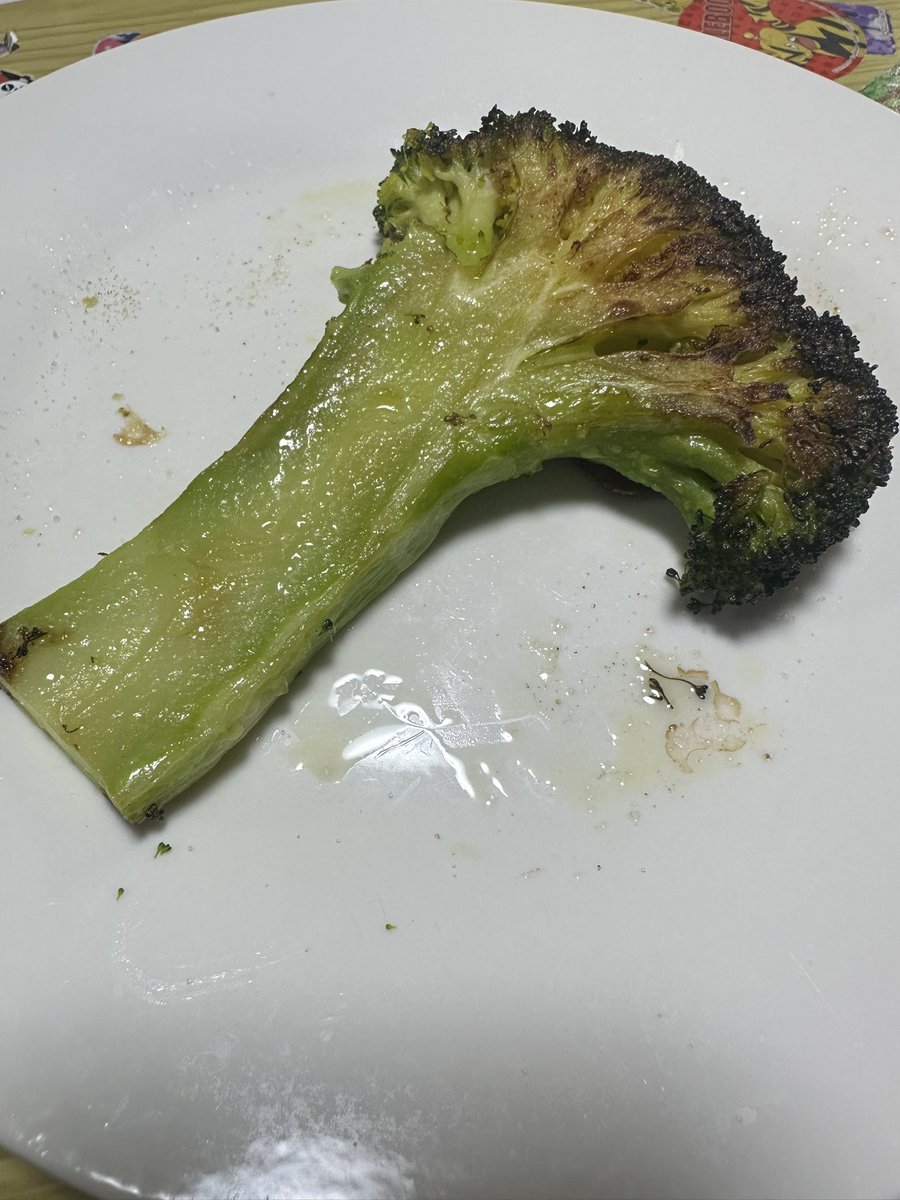 焼きブロッコリーがべらぼうに美味い