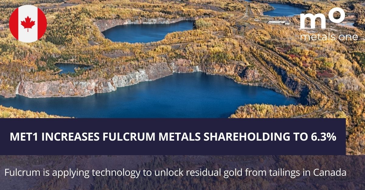 Metals One plc tweet media