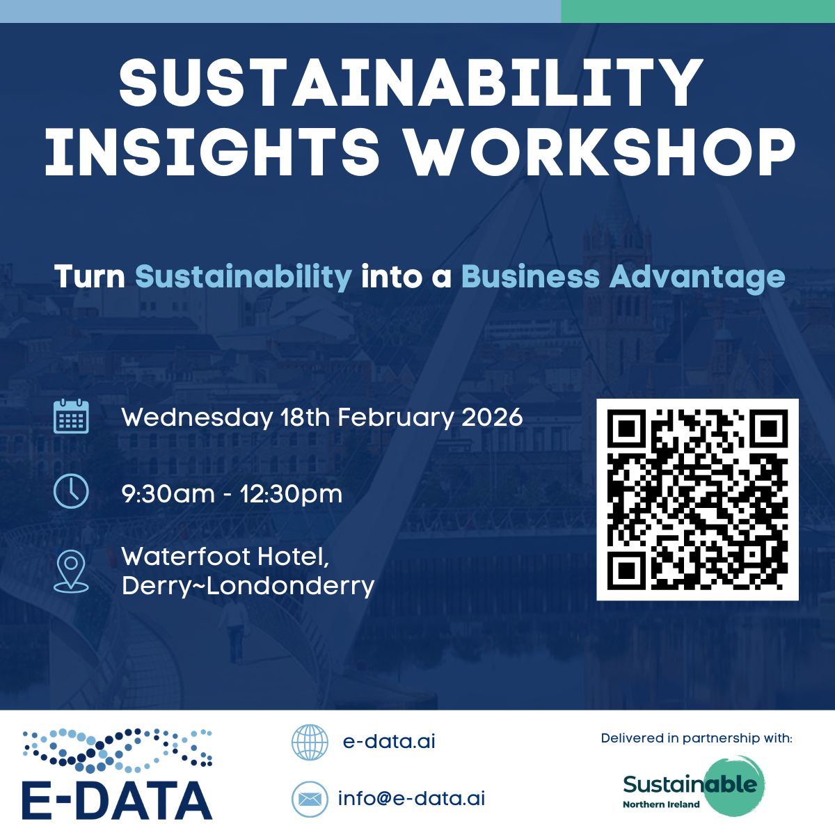 Are rising energy costs and sustainability requirements affecting your 2026 plans?

Join E-DATA’s Sustainability Insights Workshop for practical steps to cut costs, win contracts and reduce risk.

Register: e-data.ai/event/e-data-s…

#Sustainability #EnergyEfficiency #EDATA