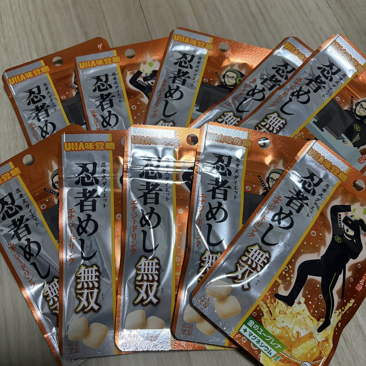 airplayer313's tweet photo. 忍者めし
エナジードリンク味
ありがとうございます😊
とりあえず2コンビニ分捕獲してきた！
なくなる前に蓄えなきゃ💦 https://t.co/0BxspuFCYv